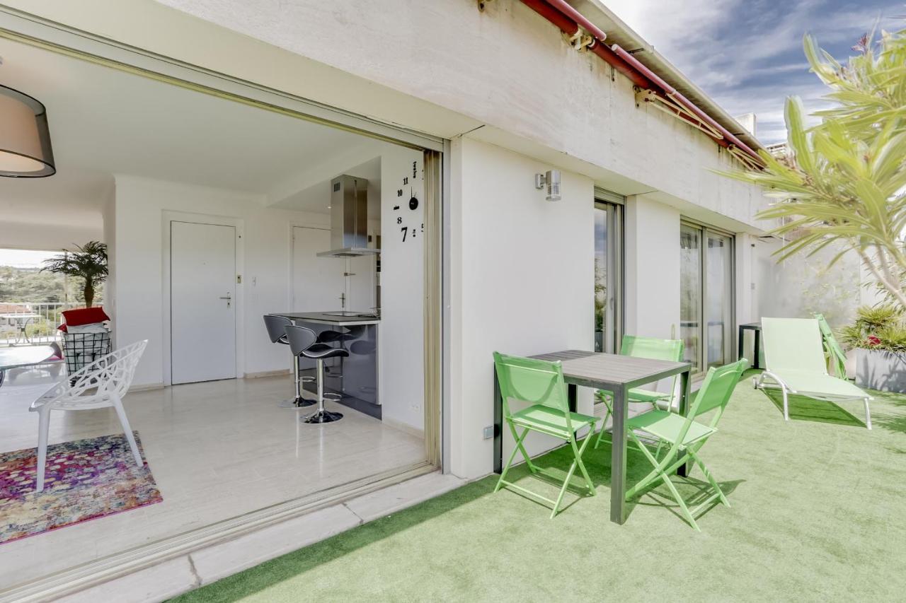 Immogroom - Apartment With Terrace - Ac - Parking カンヌ エクステリア 写真