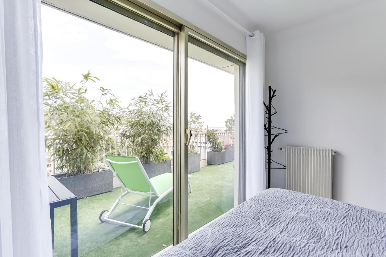 Immogroom - Apartment With Terrace - Ac - Parking カンヌ エクステリア 写真